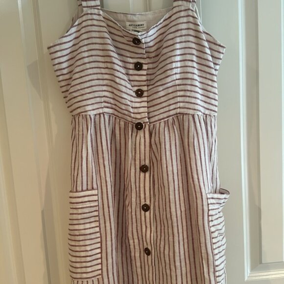 Artisan NY striped midi dress - Picture 3 of 6